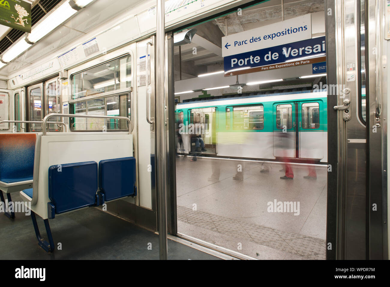 París, la estación de metro Porte de Vincennes Fotografía de stock - Alamy