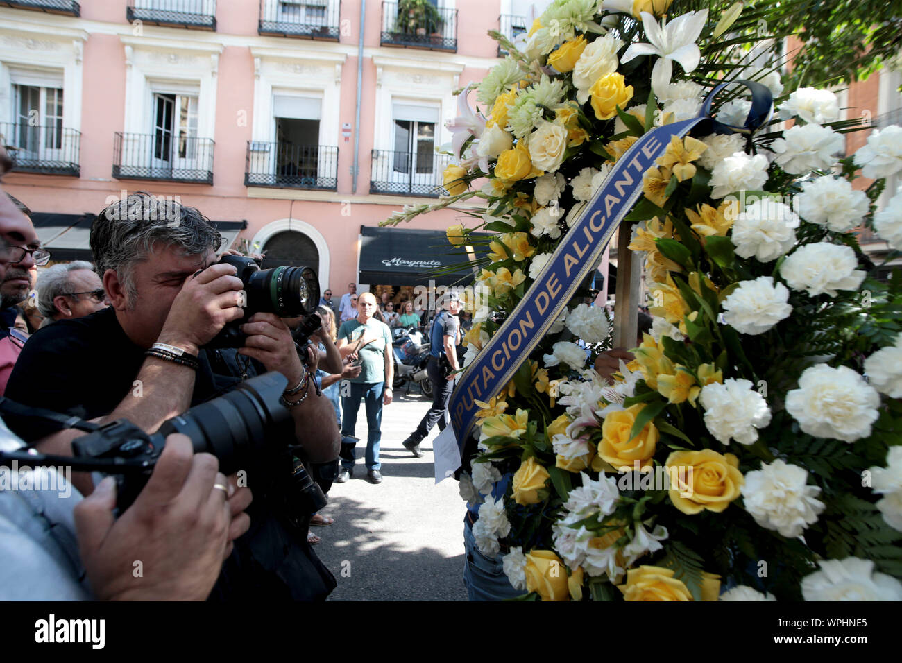 Madrid España 09092019 El Cuerpo De Camilo Sesto - 