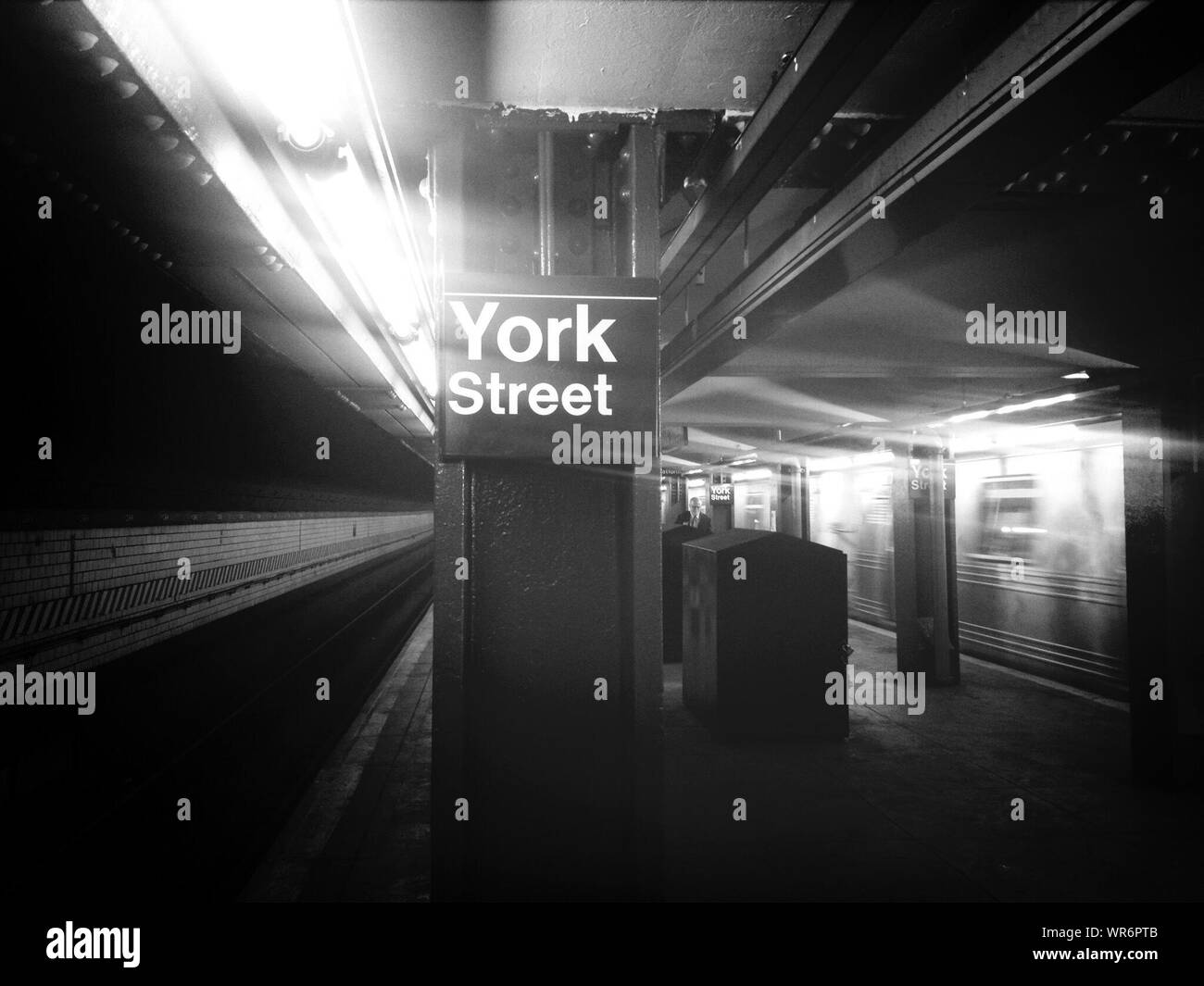 York Street Station Foto de stock