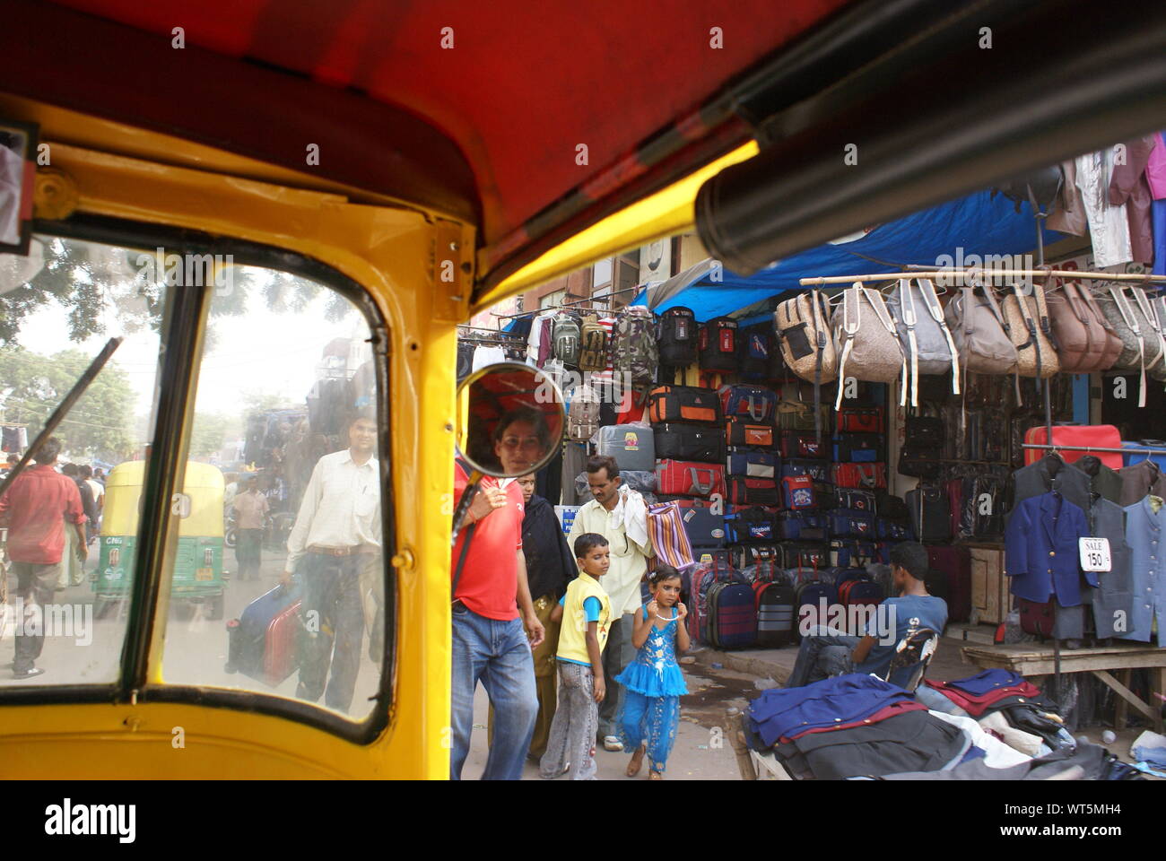 Vieja Delhi, Varanasi, India Foto de stock