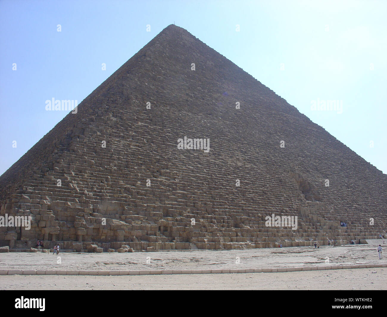 Pirámides de Giza Foto de stock