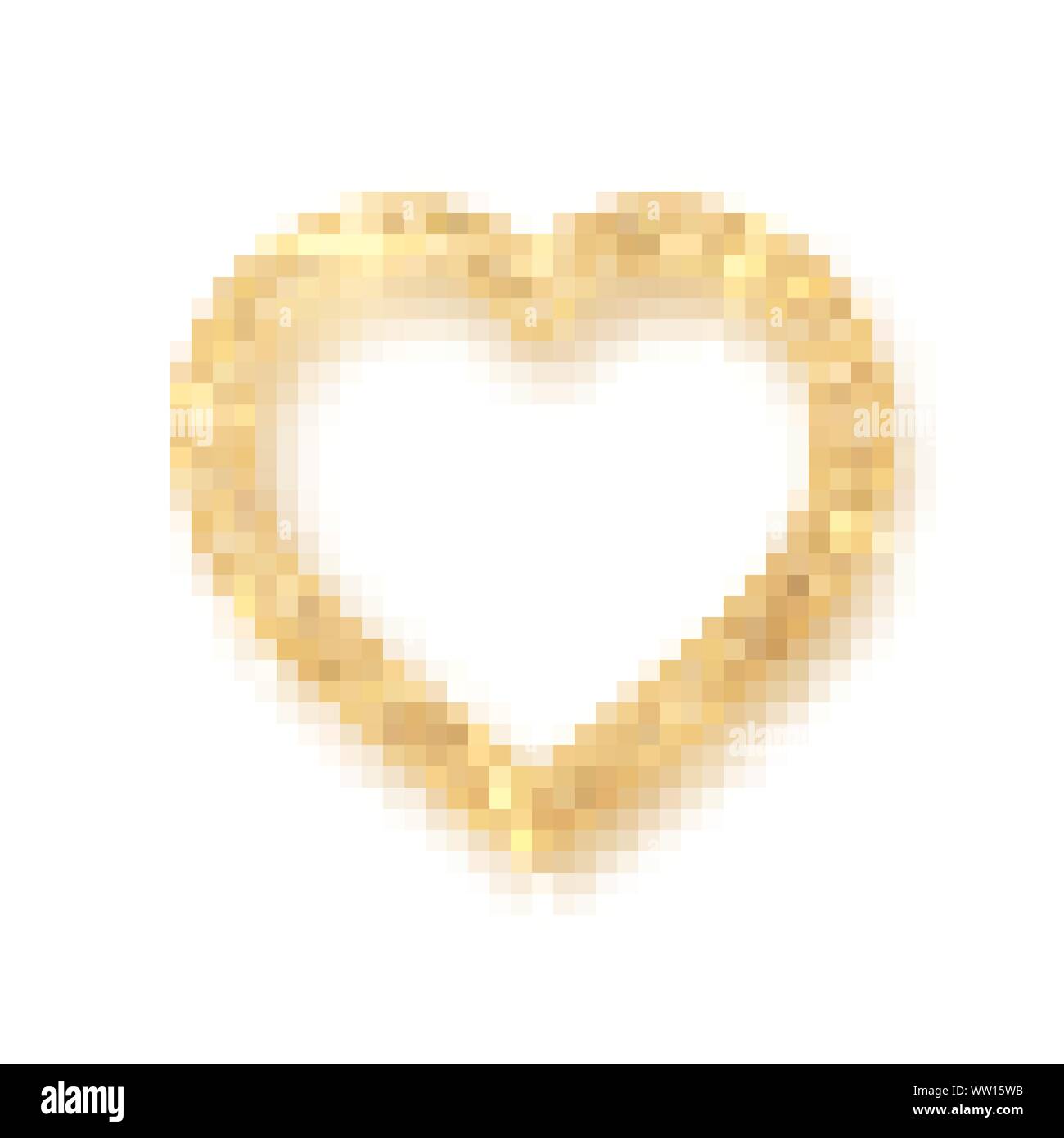 Gold Dust Love Vector Heart Fotografias E Imagenes De Alta Resolucion Alamy