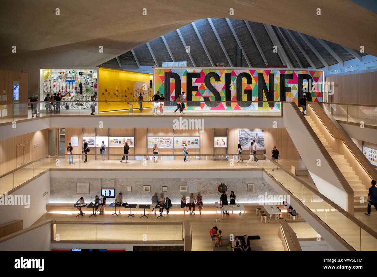 El Design Museum de Londres Foto de stock