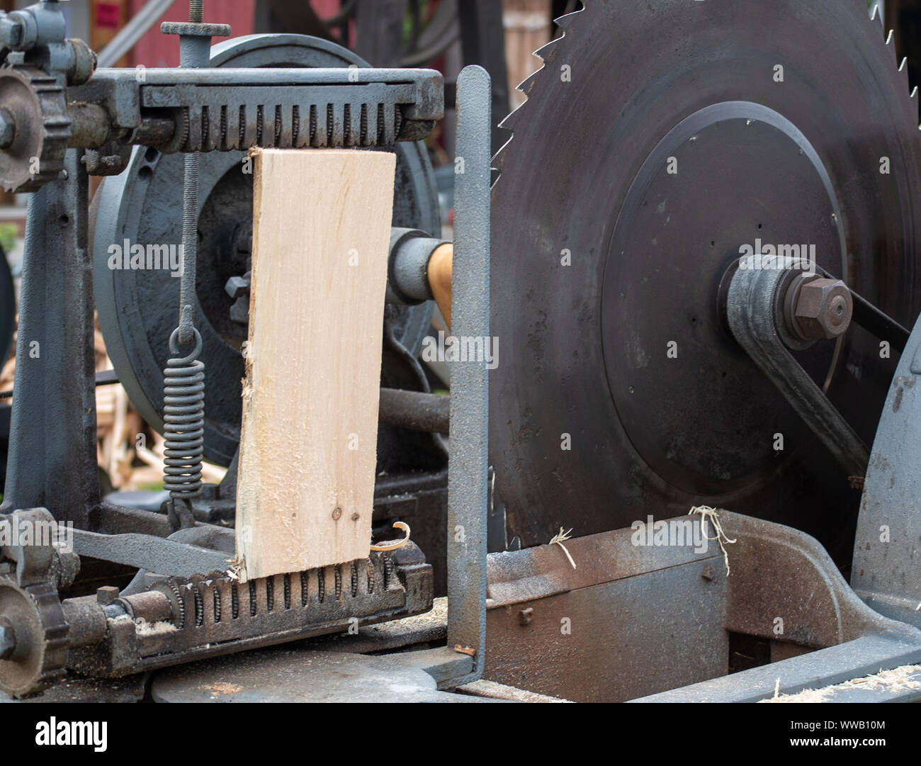 Shingle Mill listo para el nuevo registro Fotografía de stock Alamy