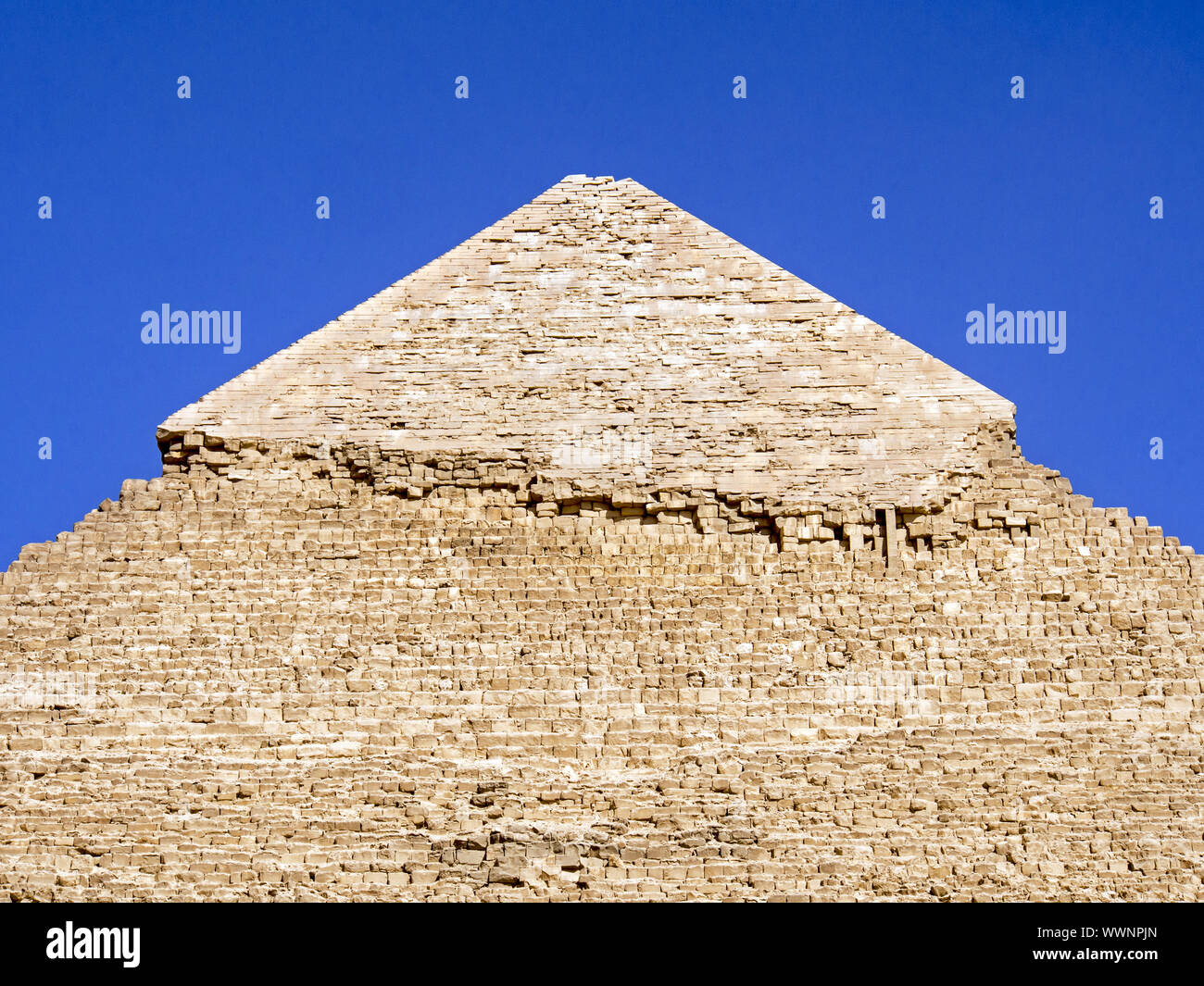 La pirámide de Khafre Foto de stock