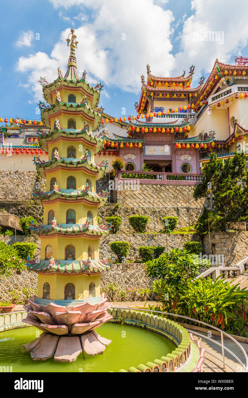 Templo Kek Lok Si, George Town, Penang, Malasia, Sudeste Asiático, Asia Foto de stock