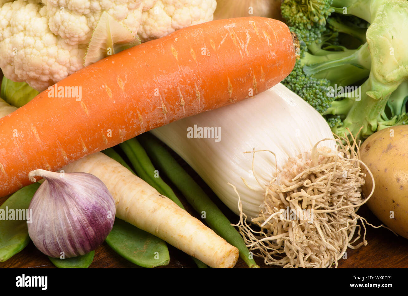 Verduras frescas del mercado Foto de stock