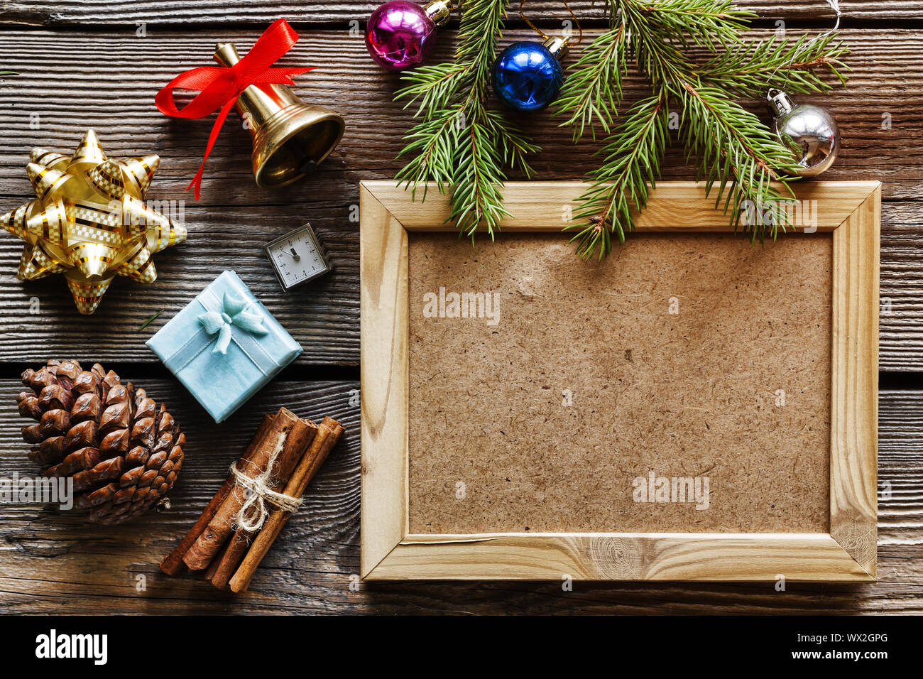 Navidad, Año Nuevo, Navidad, la fiesta, la decoración, los antecedentes, las vacaciones, la tradición, la tarjeta Foto de stock