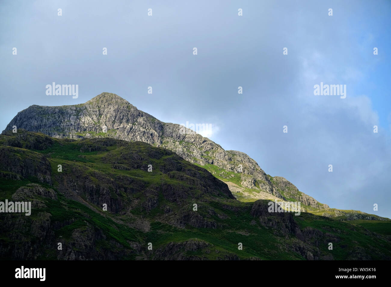 Harrison Hoz, Gran Langdale en el Lake District inglés, Cumbria, Reino Unido. Foto de stock