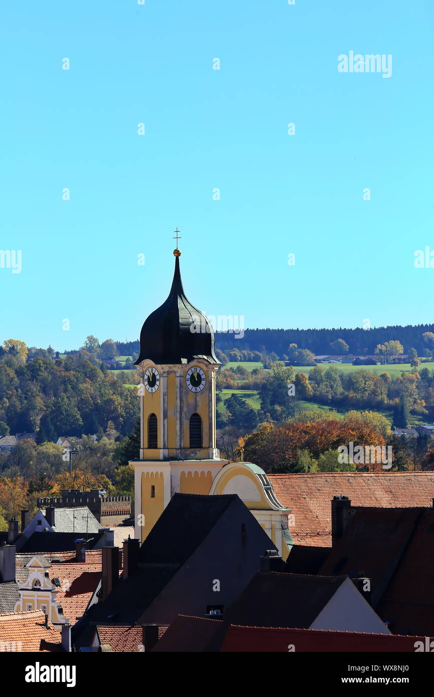 Kaufbeuren es una ciudad en Baviera Foto de stock