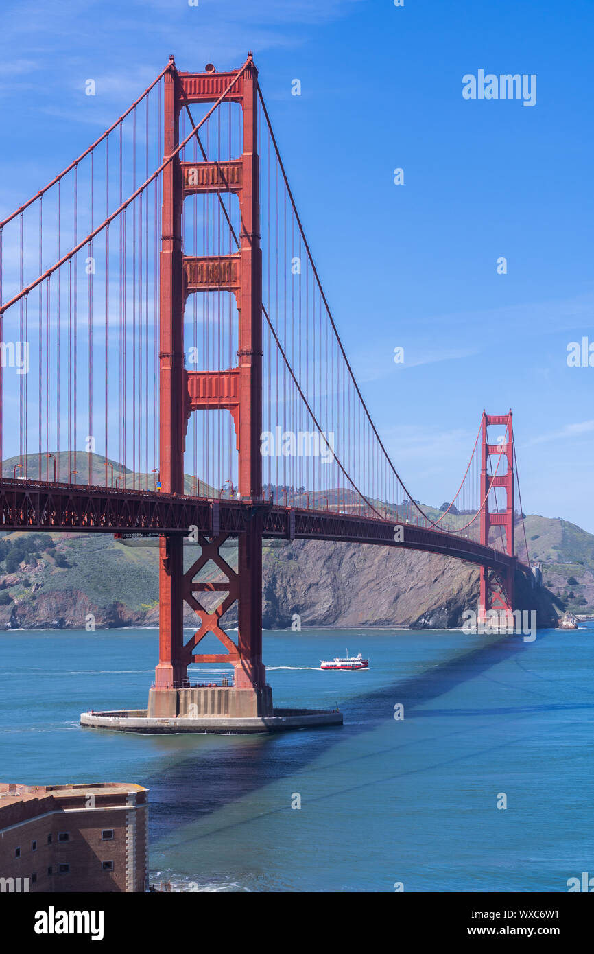 Puente Golden Gate San Francisco Foto de stock