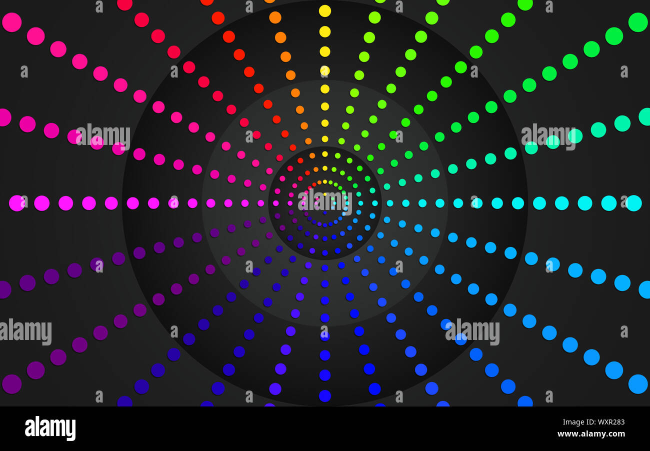 Puntos de dimensión en composición circular - Diseño de puntos abstractos, Digital futurista Ilustración gráfica Fondo de pantalla Fotografía de stock - Alamy Puntos de dimensión en composición circular - Diseño de puntos abstractos, Digital futurista Ilustración gráfica Fondo de pantalla Fotografía de stock - Alamy