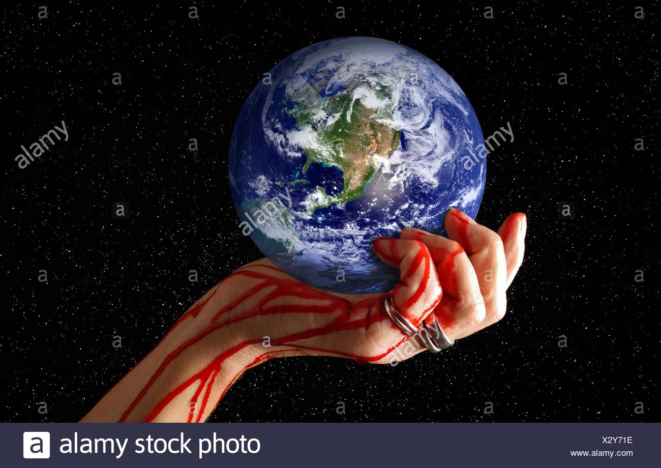 Sangre Sangrando La Mano Fotos E Imágenes De Stock - Alamy