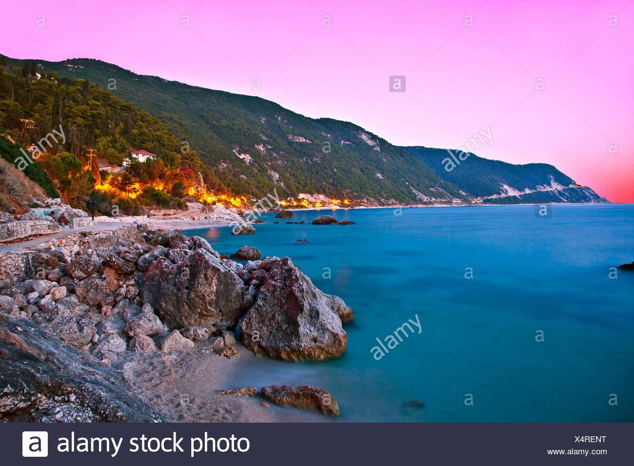Agios Nikita Beach Fotos e Imágenes de stock - Alamy