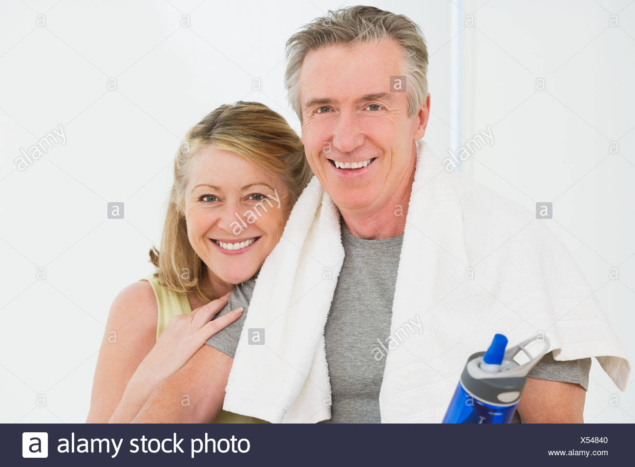 Retrato de una pareja Foto de stock
