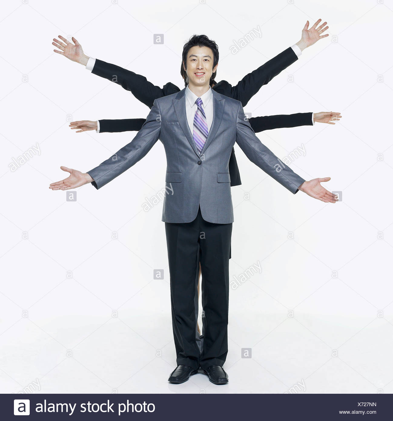 Tres Personas Posando Fotografia De Stock Alamy