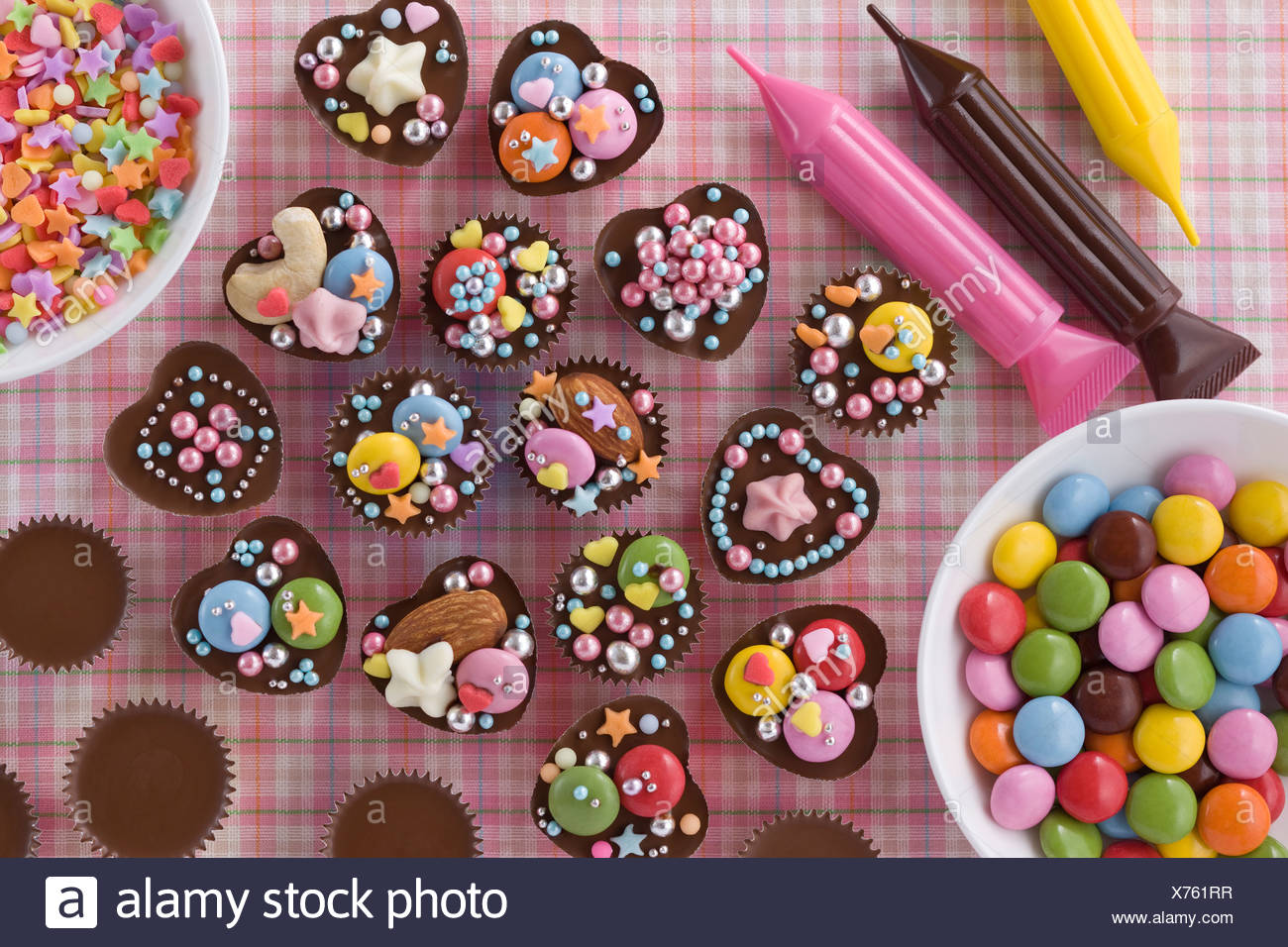 Deco-choco Foto de stock