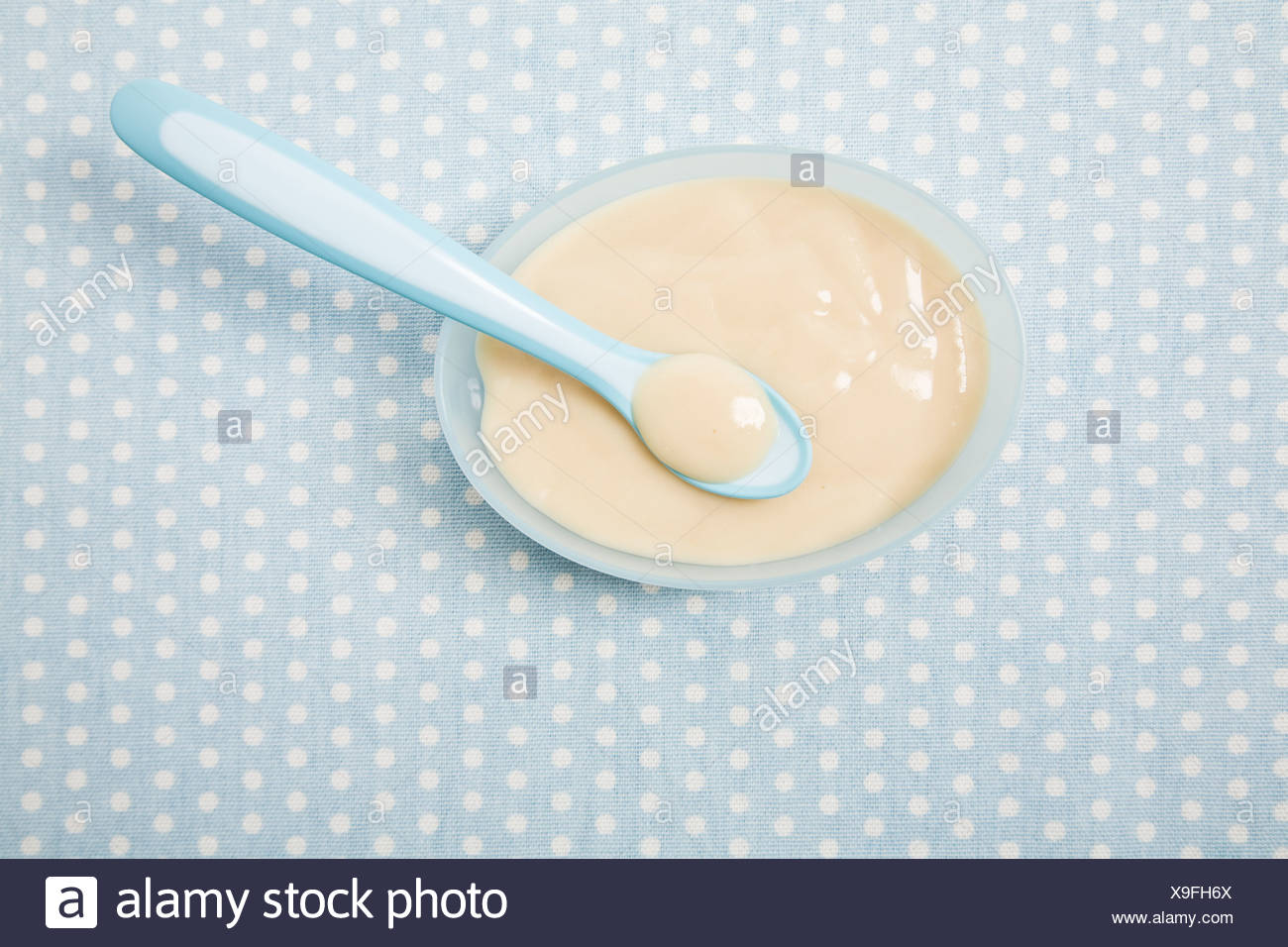 Alimentos para bebés Foto de stock