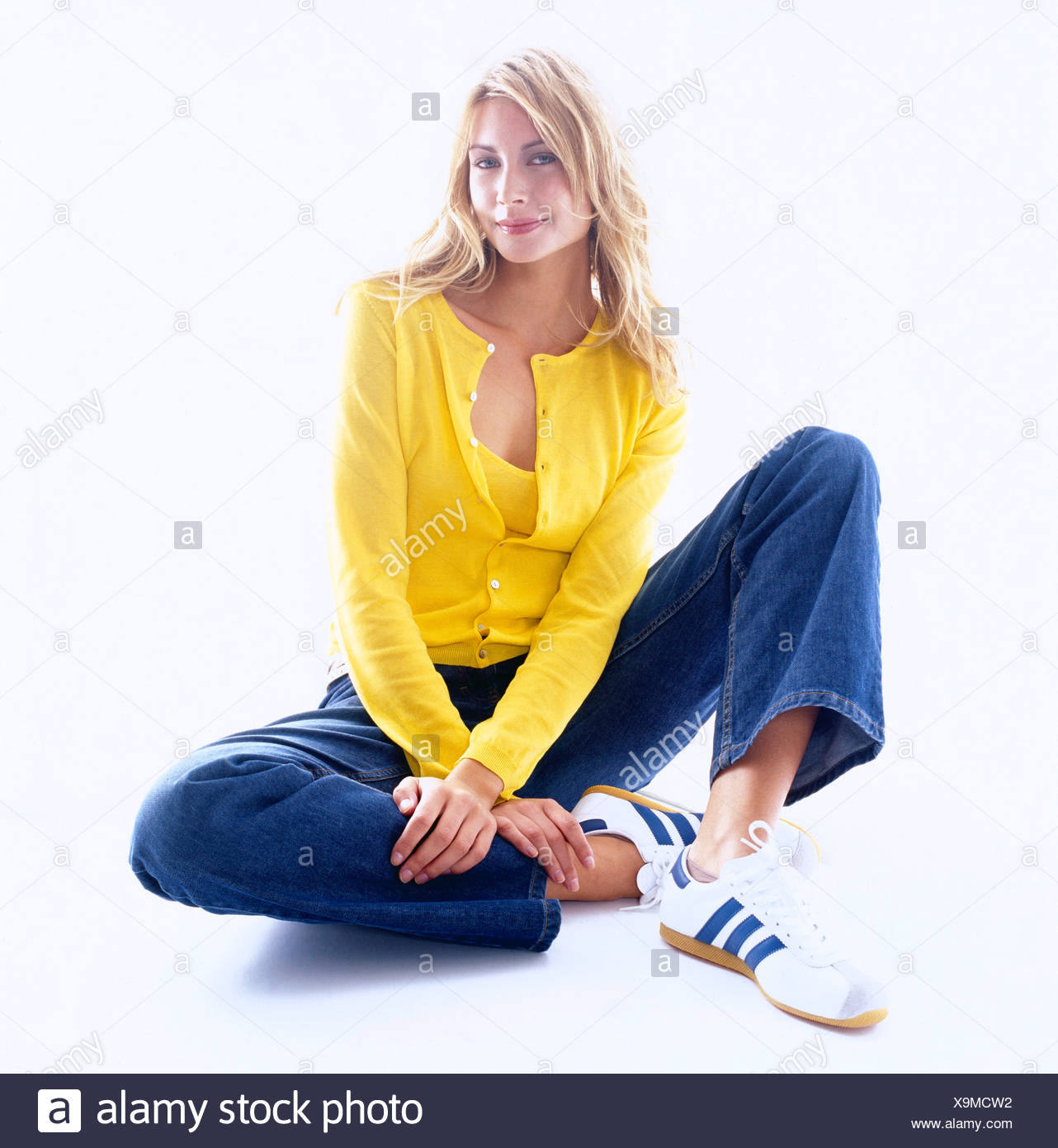 adidas Pantalones azules Azul