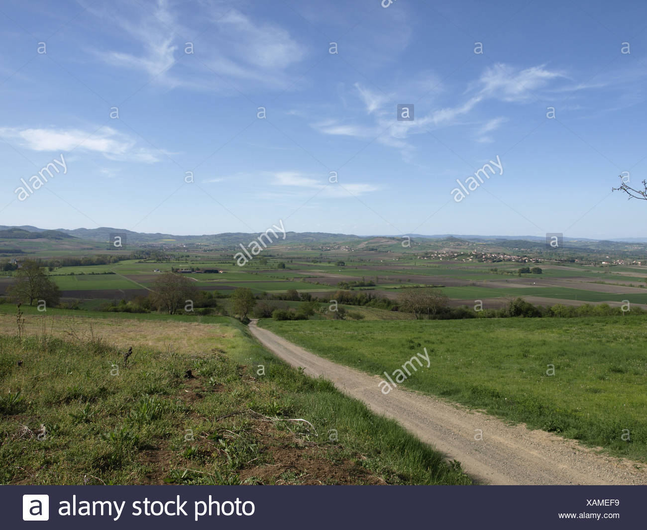 Auvernia, Francia Foto de stock
