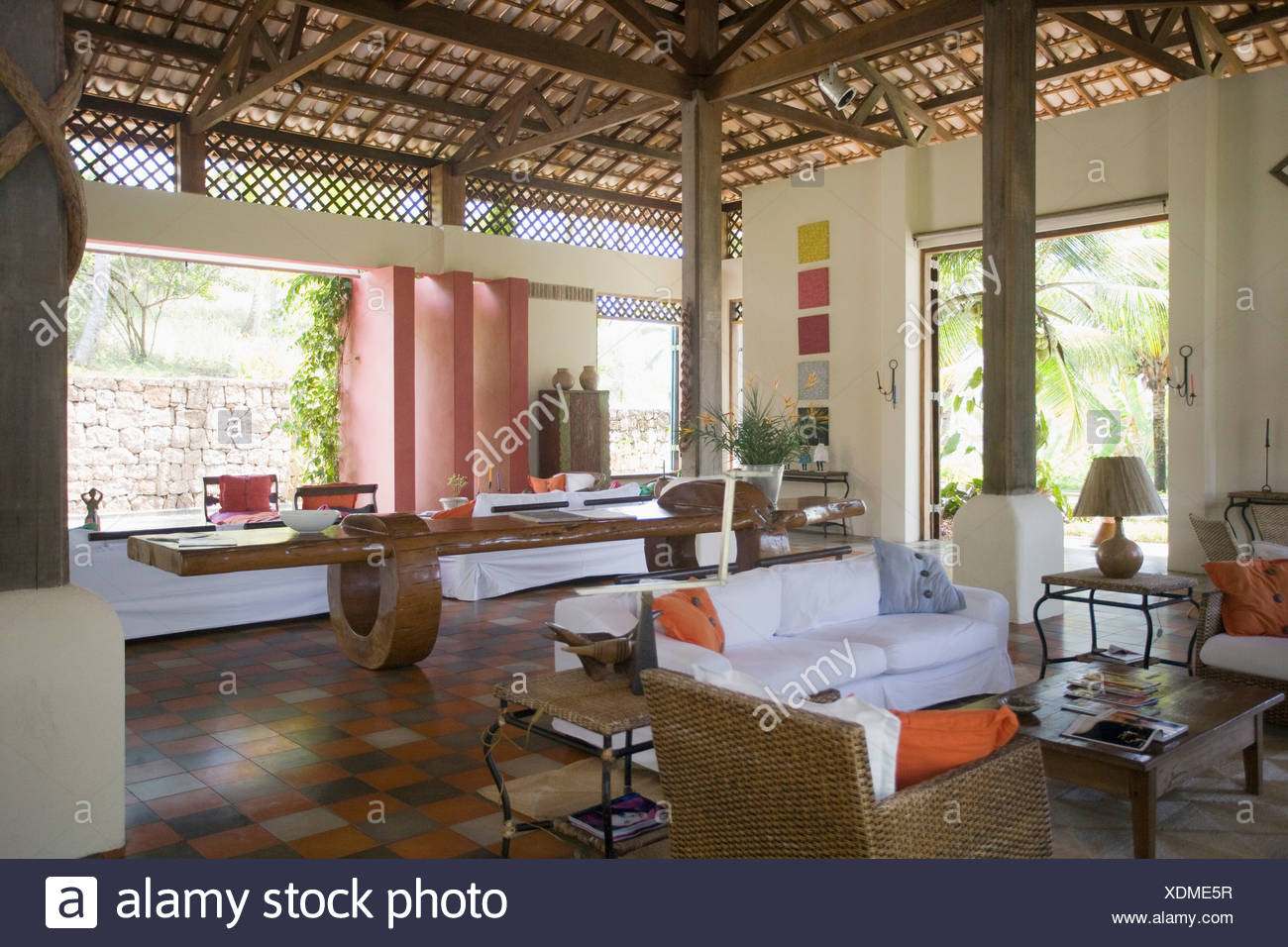 Download Casa de playa comedor Desktop Wallpaper