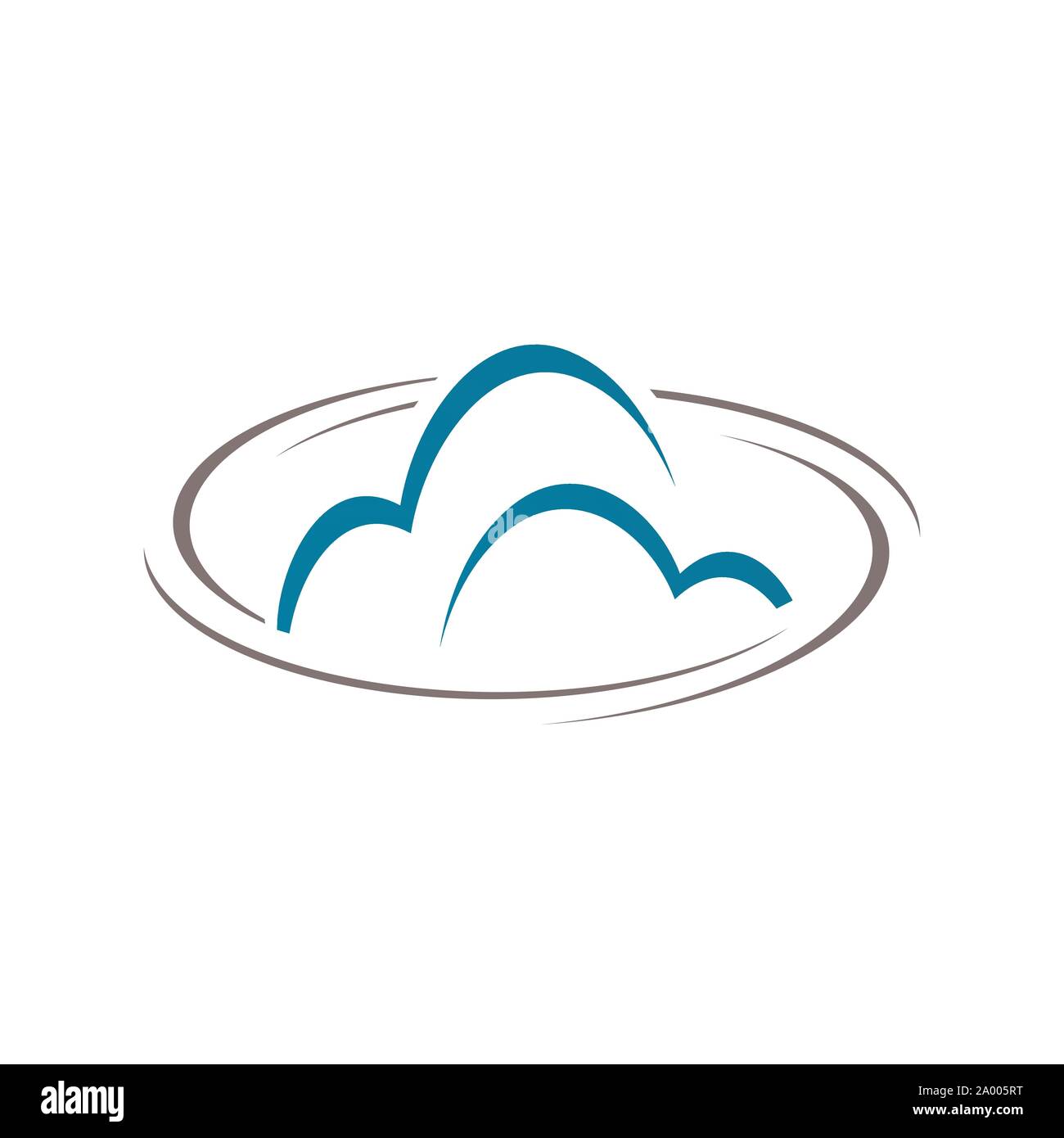 Technologie numérique de conception de Logo Icône Cloud Vecteur Illustrations Illustration de Vecteur