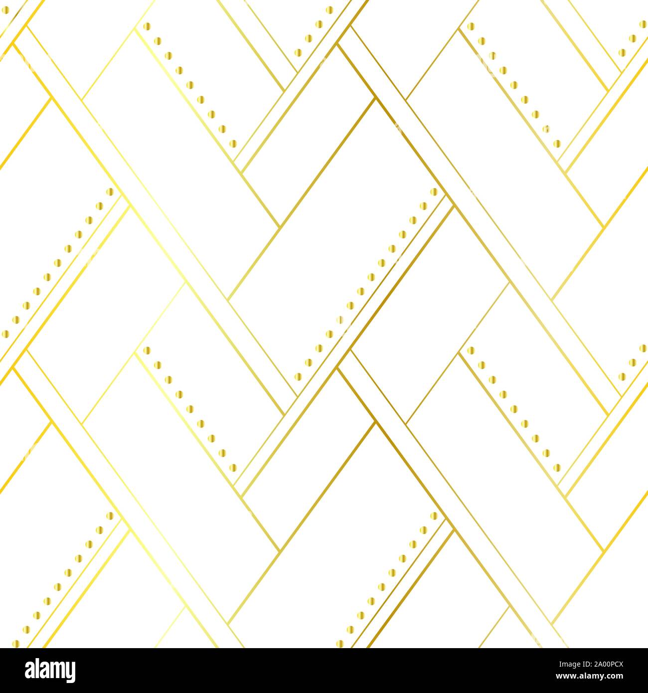 Luxe blanc et or motif transparent Illustration de Vecteur