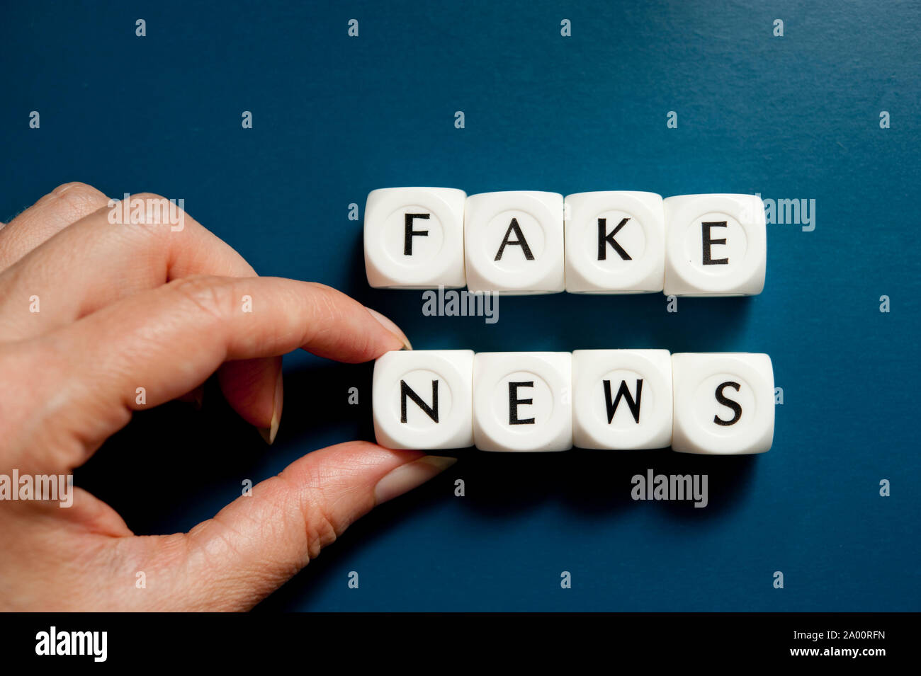 Fake news concept Banque D'Images