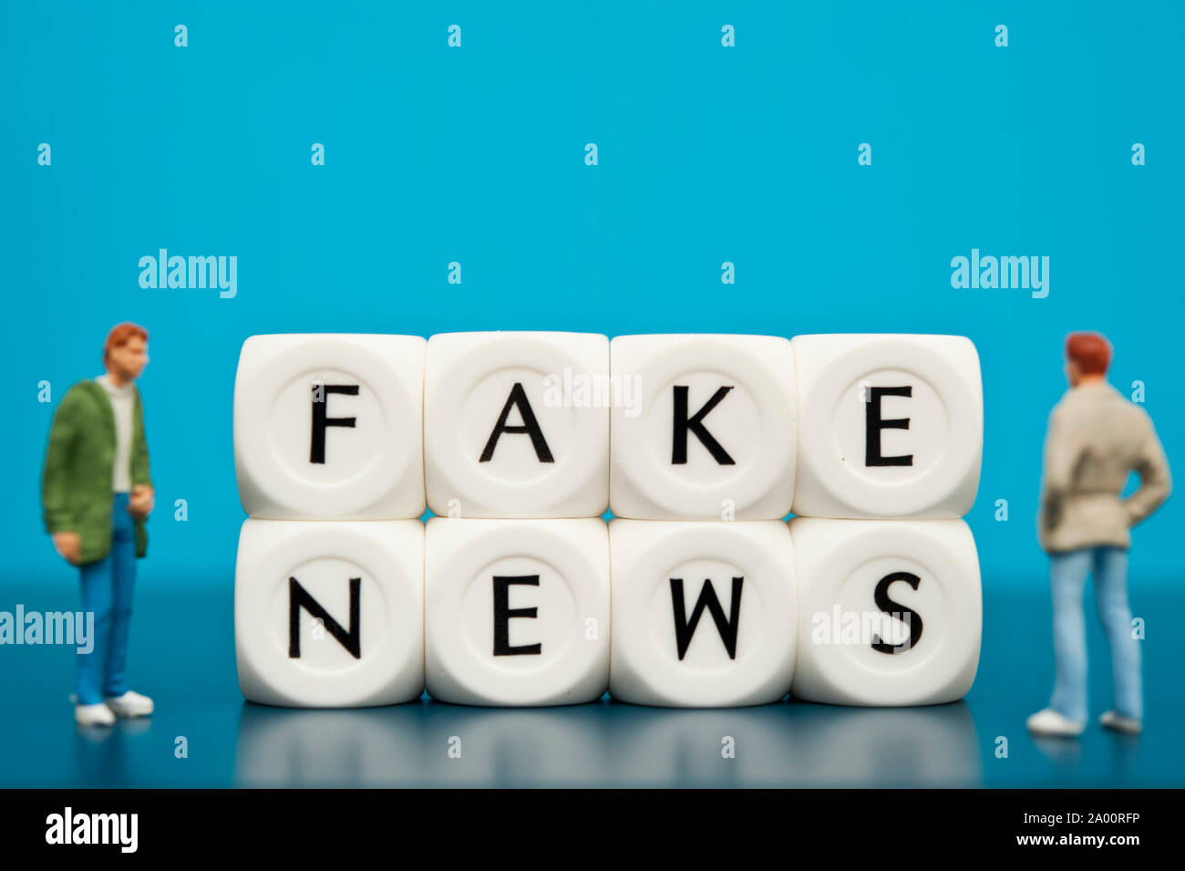 Fake news concept Banque D'Images