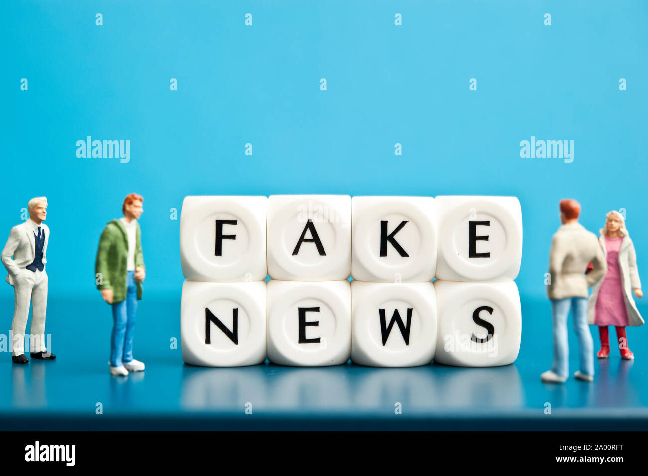 Fake news concept Banque D'Images