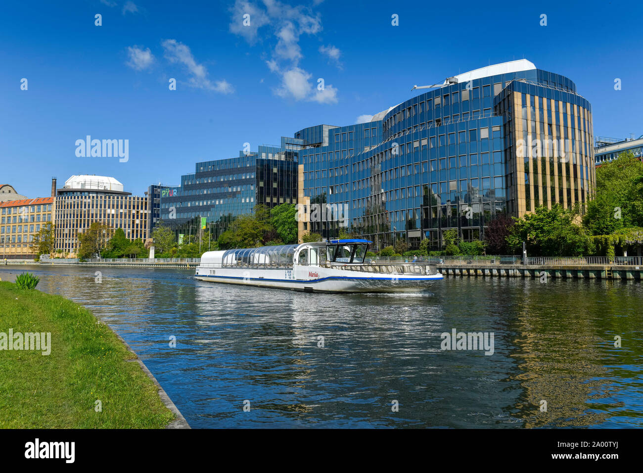 Buerozentrum, Kaiserin-Augusta-Allee, Moabit, Mitte, Berlin, Deutschland Banque D'Images