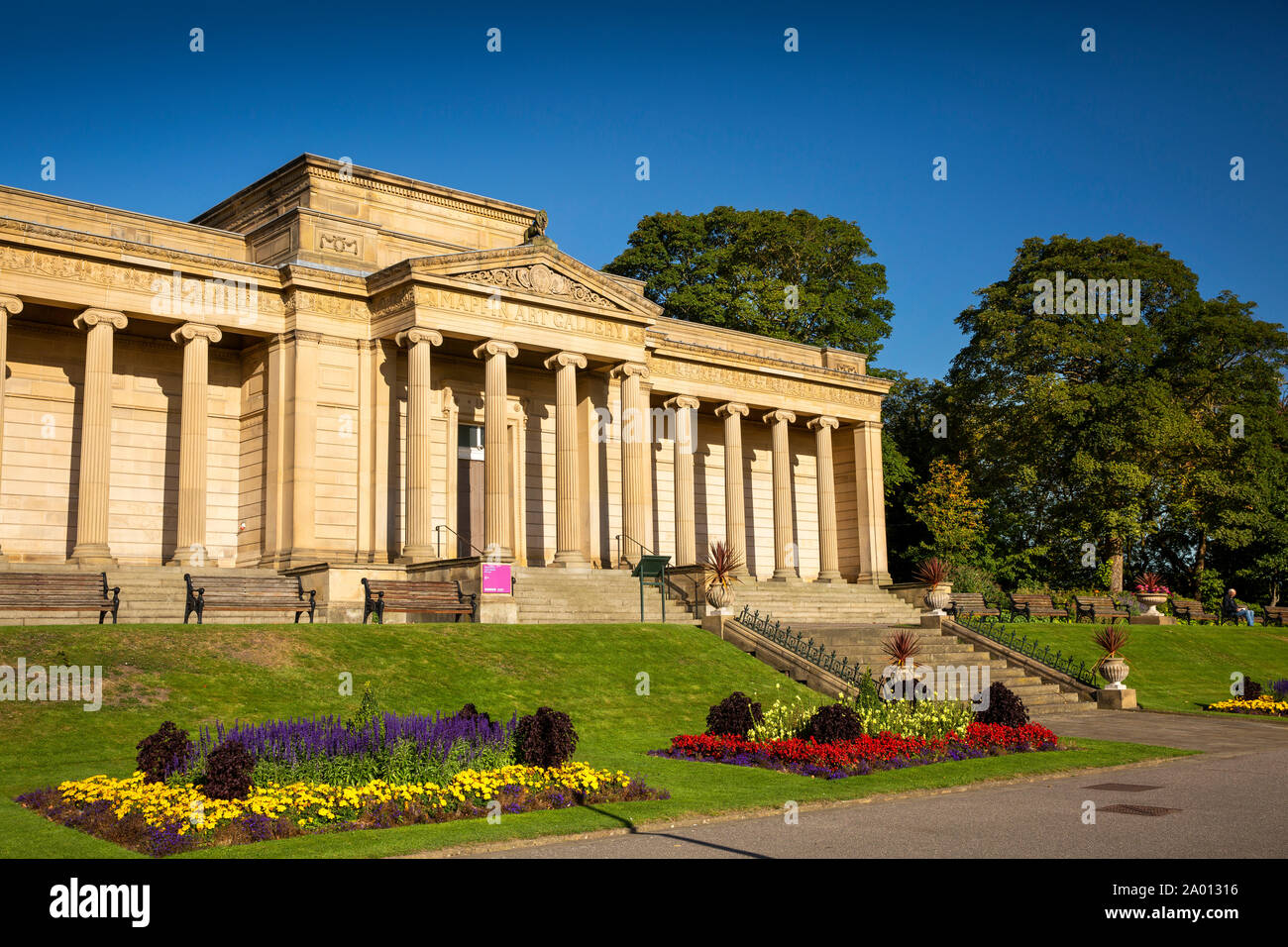 Le Yorkshire, UK, Sheffield, Weston Park, Mappin Art Gallery de Weston Park Museum Banque D'Images