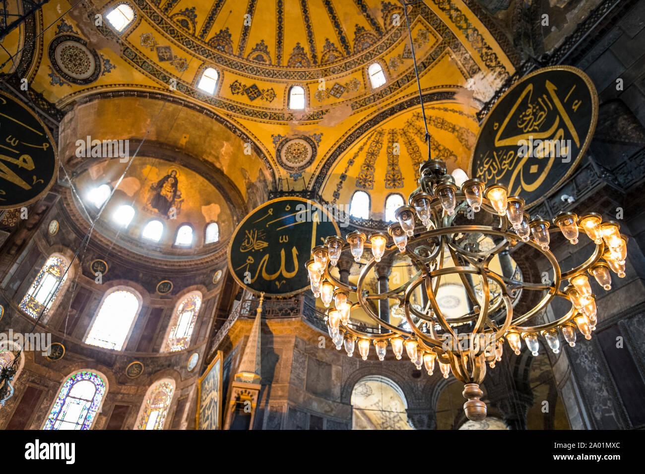 Sainte-sophie, Istanbul Turquie Banque D'Images