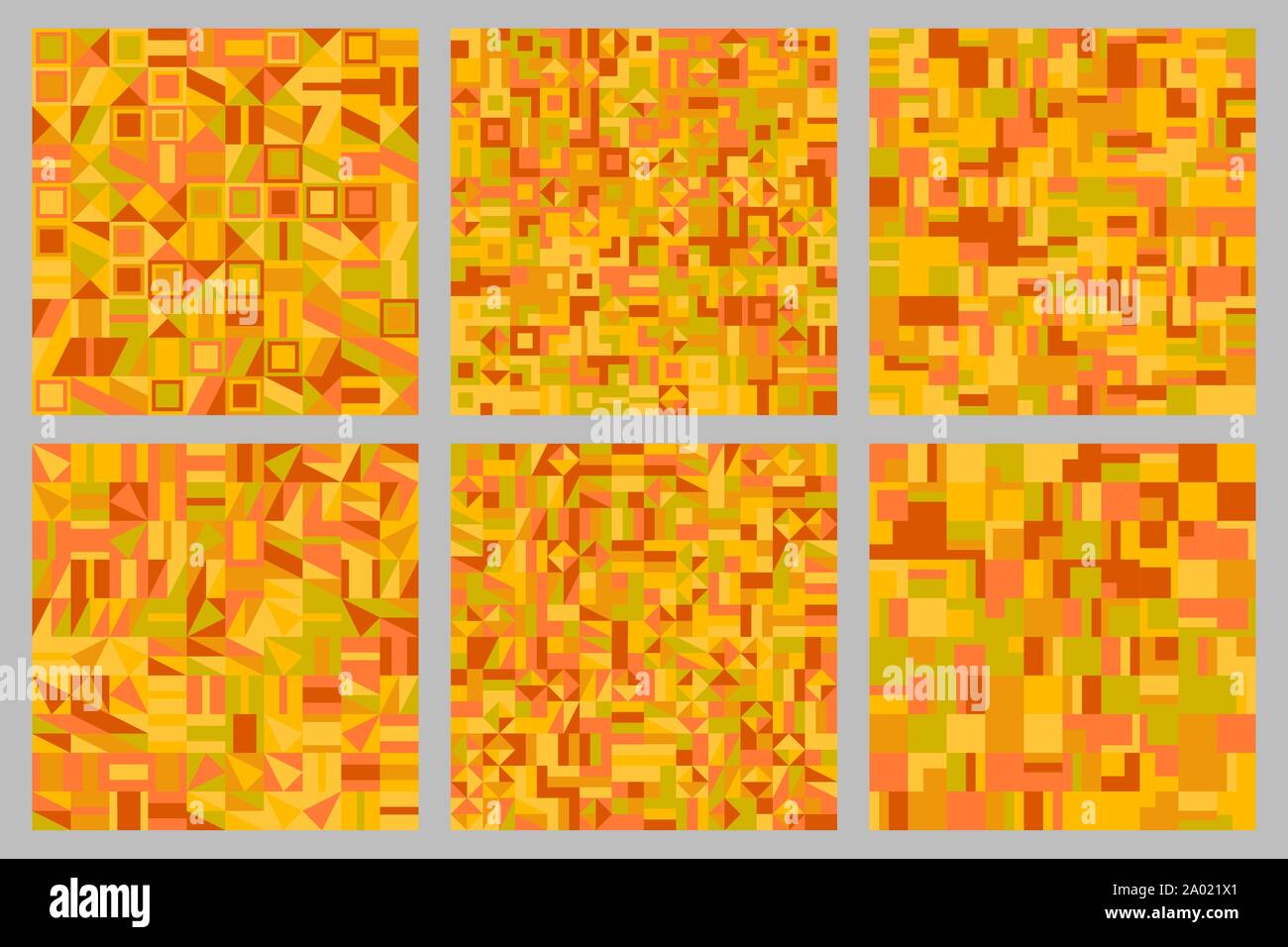 Motif géométrique motif set - abstract vector graphic Illustration de Vecteur