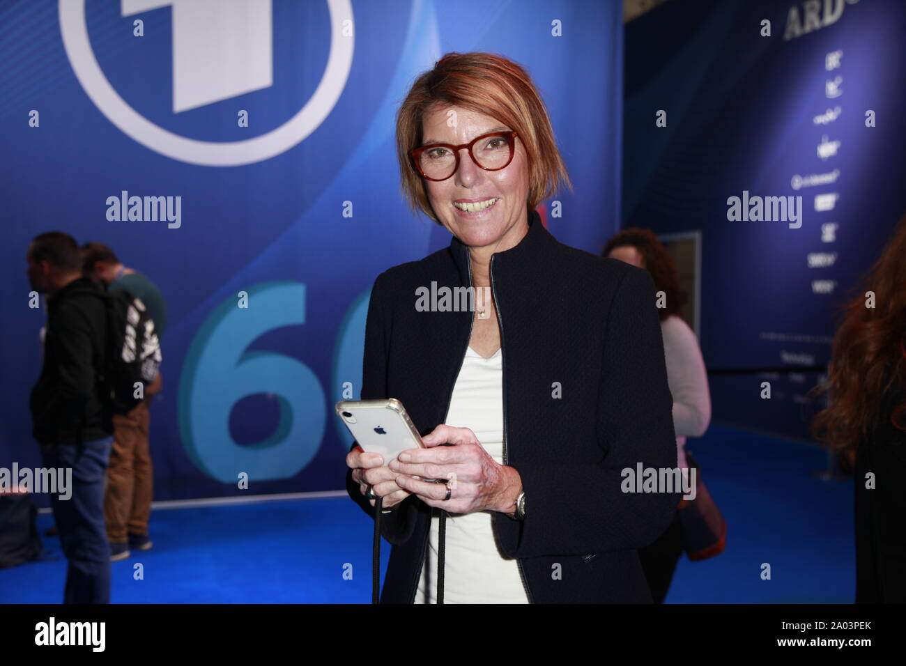 Bettina Böttinger live bei der IFA 2019 auf der Bühne ARD. Berlin, 08.09.2019 Banque D'Images