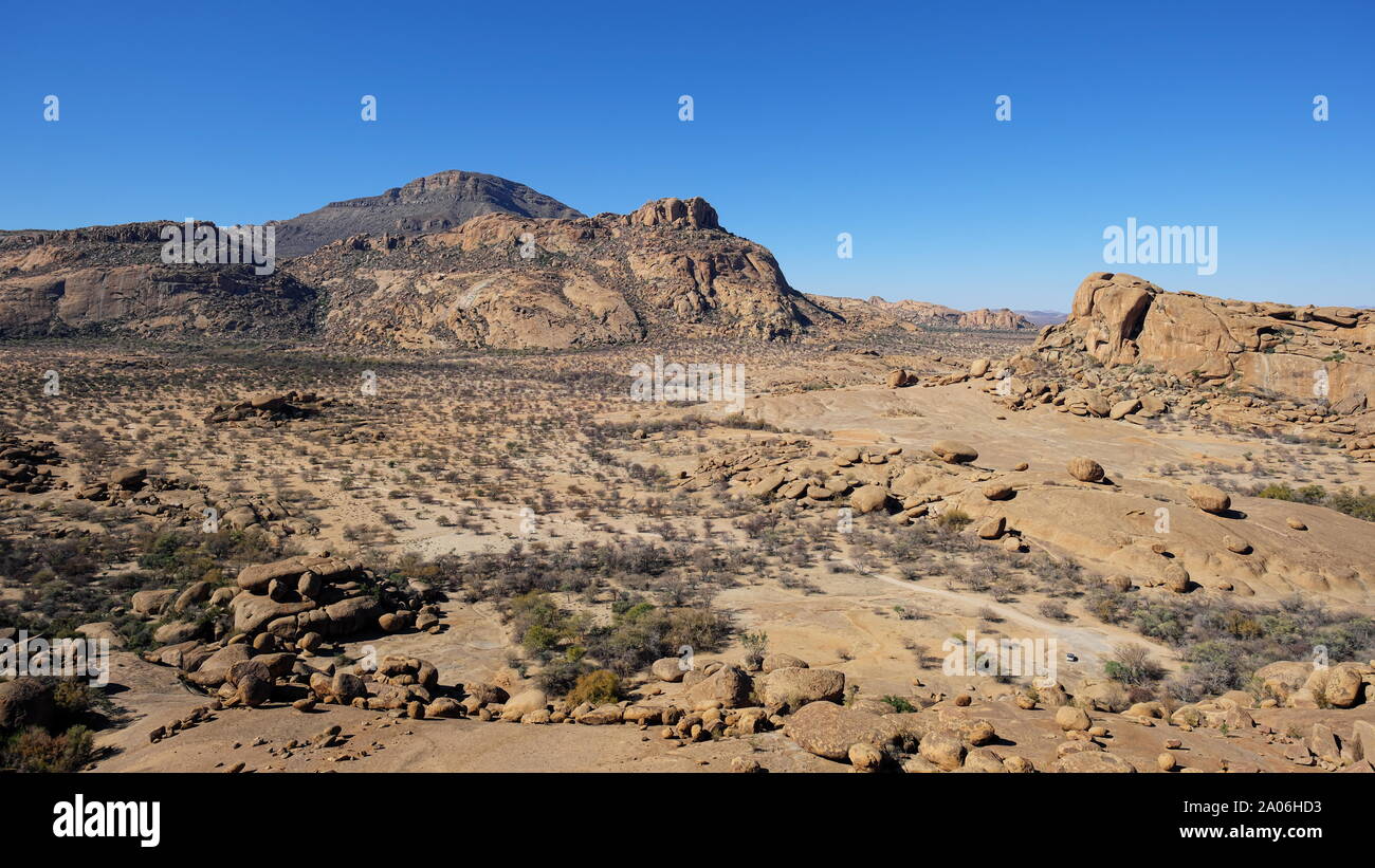 Montagnes Erongo, Namibie, Afrique Banque D'Images
