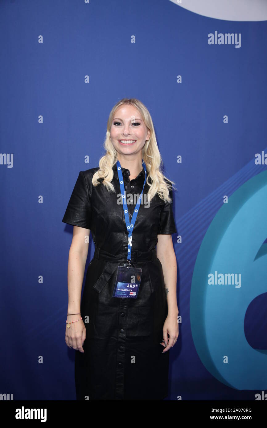 Susanne Klehn live bei der IFA 2019 auf der ARD Bühne. Berlin, 08.09.2019 Banque D'Images