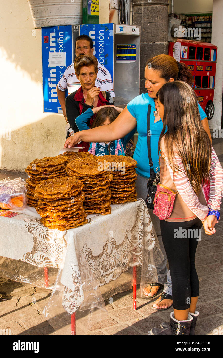 Le traitement local à Tlaquepaque, près de Guadalajara, Jalisco, Mexique. Banque D'Images