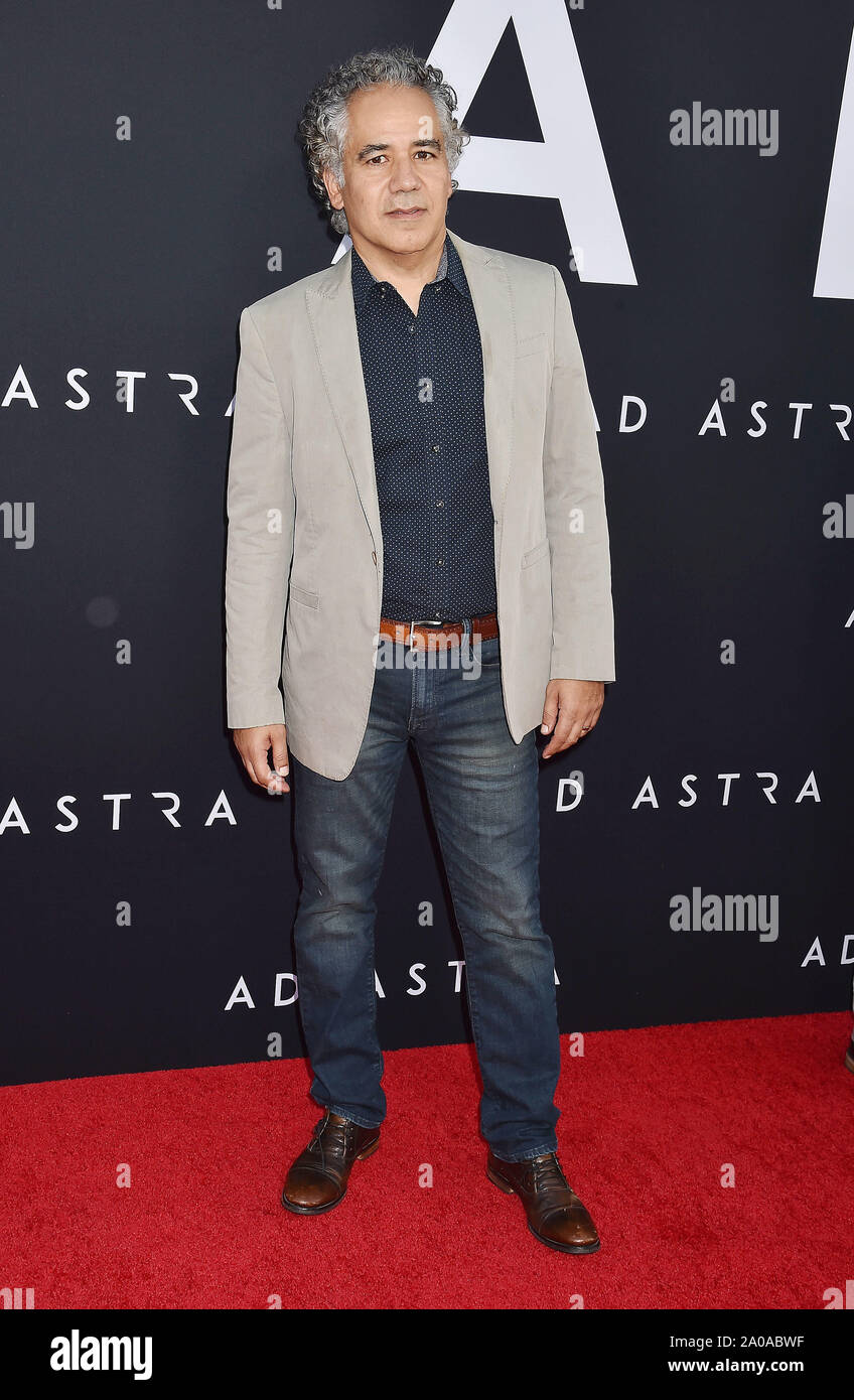 HOLLYWOOD, CA - le 18 septembre : John Ortiz assiste à la première de la 20th Century Fox's 'Ad Astra' au Cinerama Dome le 18 septembre 2019 à Los Angeles, Californie. Banque D'Images
