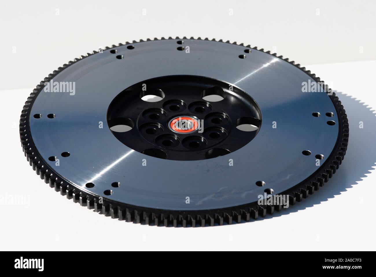 Volant d'une automobile, un composant du système de transmission Banque D'Images