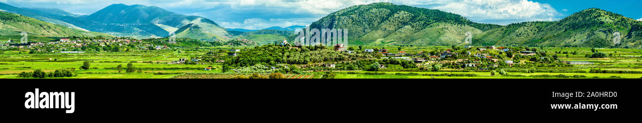 Le Parc National de Butrint en Albanie Banque D'Images