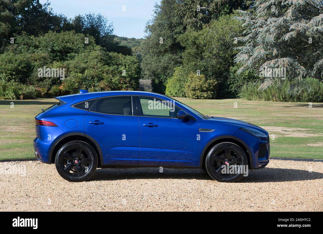 2018 Jaguar E PACE D180 R Dynamic Banque D'Images