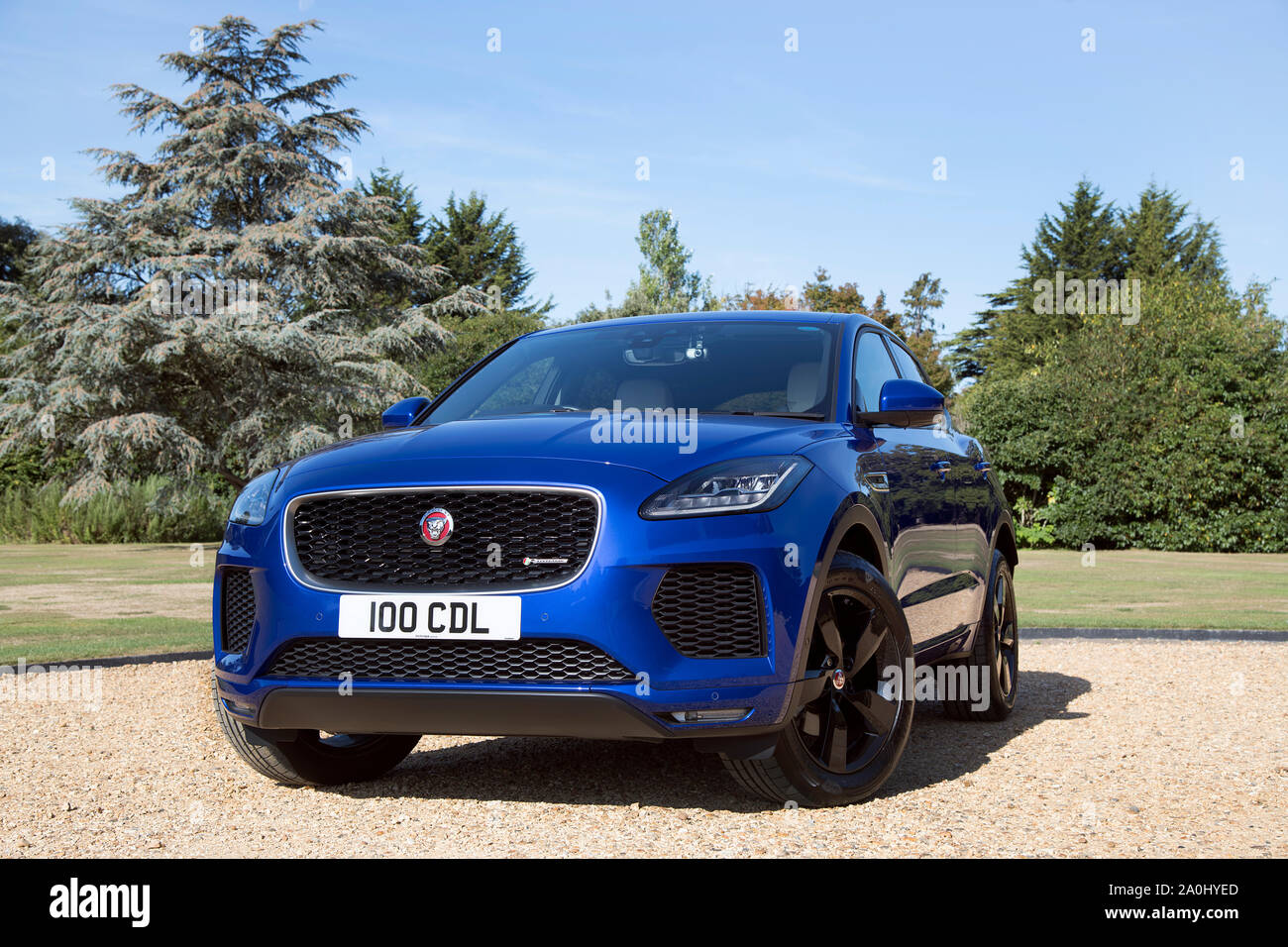 2018 Jaguar E PACE D180 R Dynamic Banque D'Images