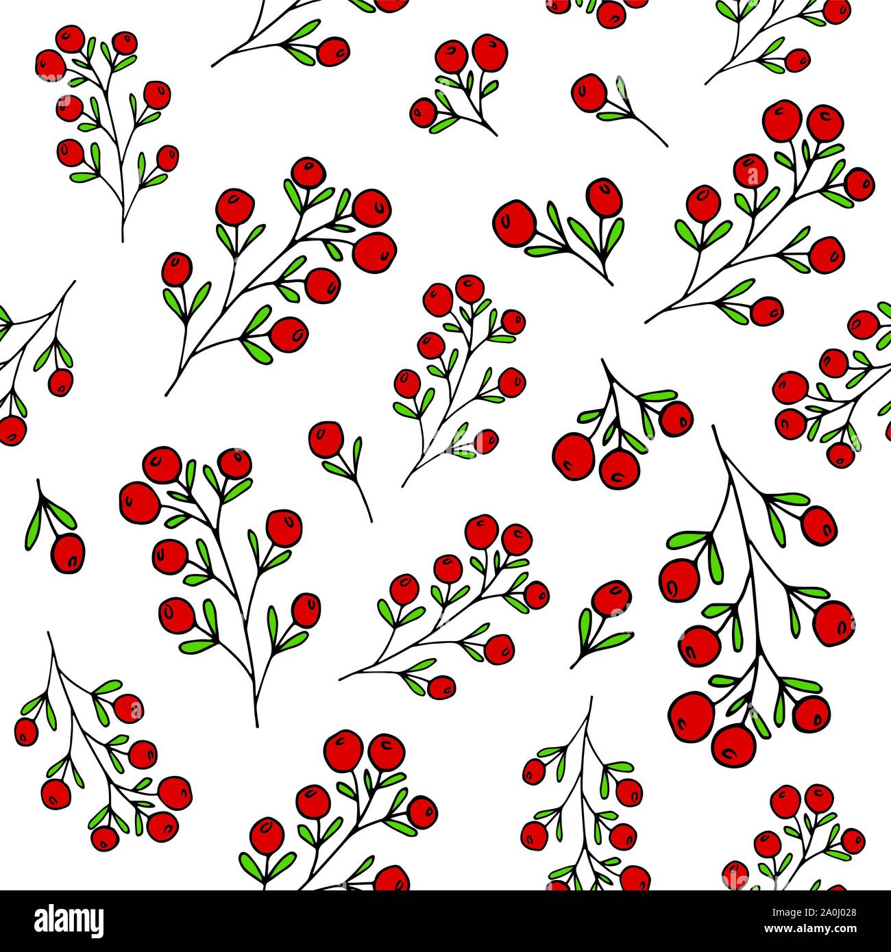 Motif fruits rouges. Motif transparent vecteur Illustration de Vecteur