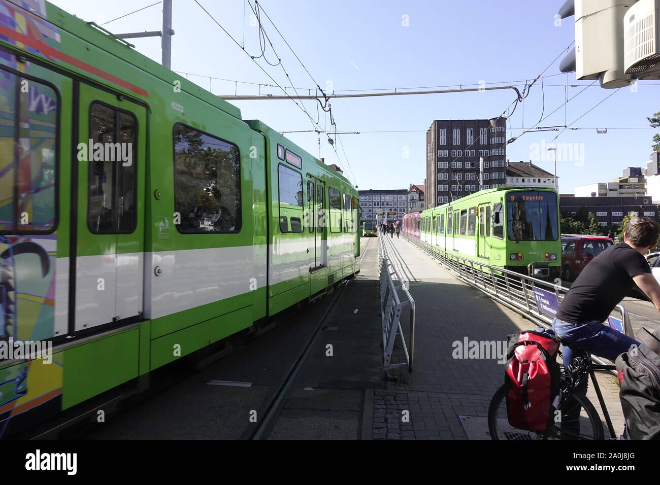 Vendredi pour les futures,Hannover. Banque D'Images