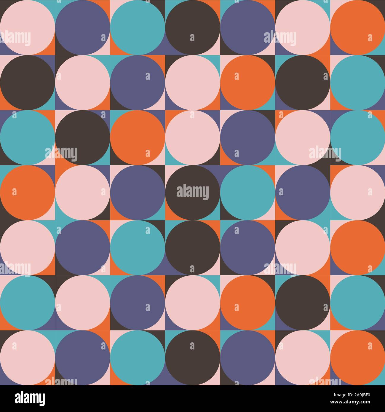 Affiche d'art minimaliste de la géométrie avec des formes simples et des figures. Abstract vector pattern design dans un style scandinave pour stigmatiser, bannières web, bu Illustration de Vecteur