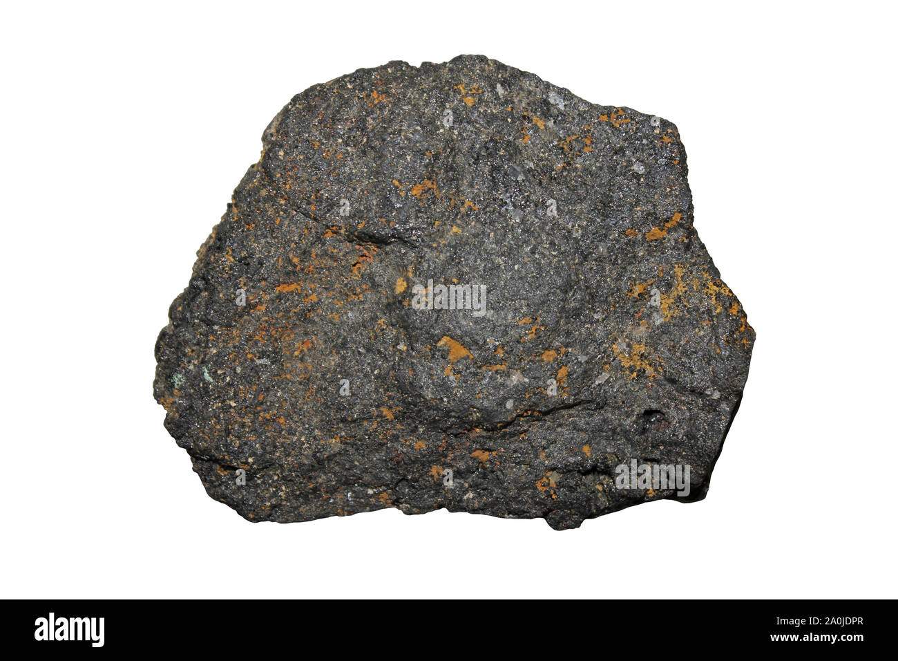 La cassitérite - minerai d'étain Cornwall, UK Banque D'Images