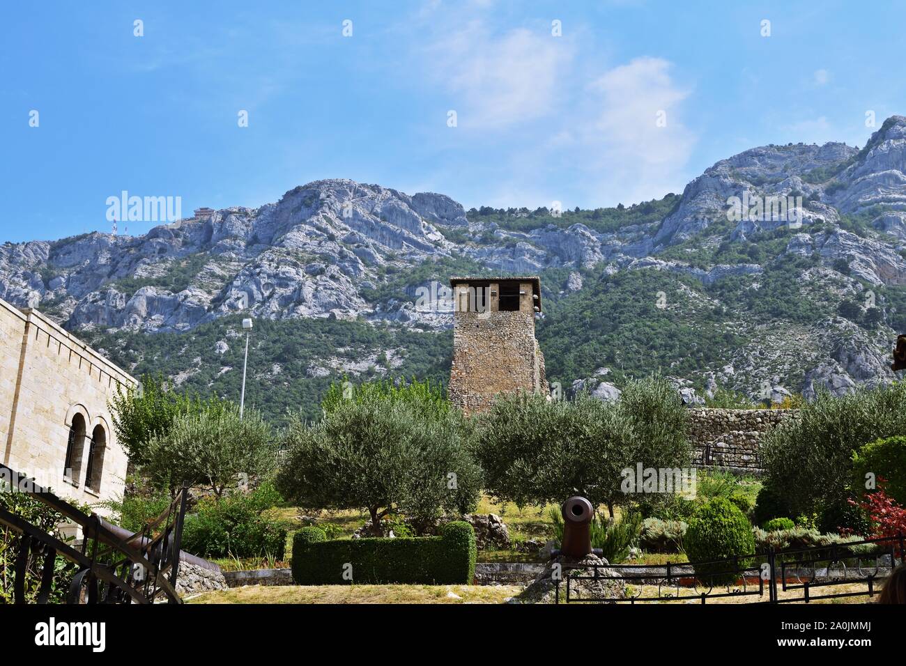 Château Real en Albanie, détail Banque D'Images