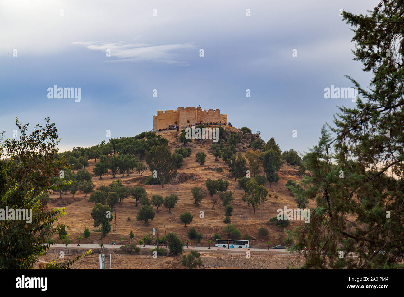 Borj Nord ou Burj al-Shamal, Al-Burj ash Shamali, est un fort dans la ville de Fes, Maroc. Il a été créé en 1582 par la dynastie Saadi Banque D'Images