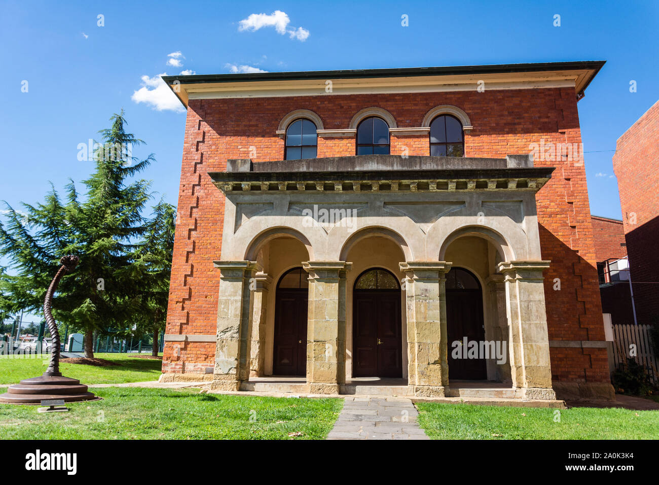 Bendigo, Victoria, Australie - 27 février 2017. Vue extérieure de la ville historique de Dudley House à Bendigo, Victoria. Il a été construit en 1858-1859 par la construction Banque D'Images